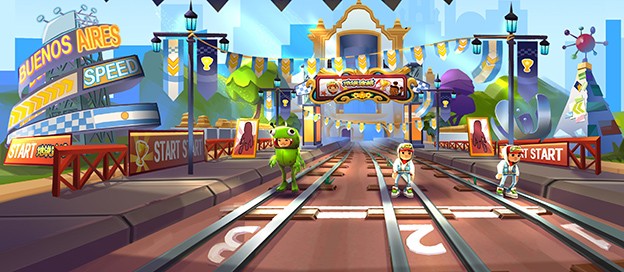 地铁跑酷定制版本