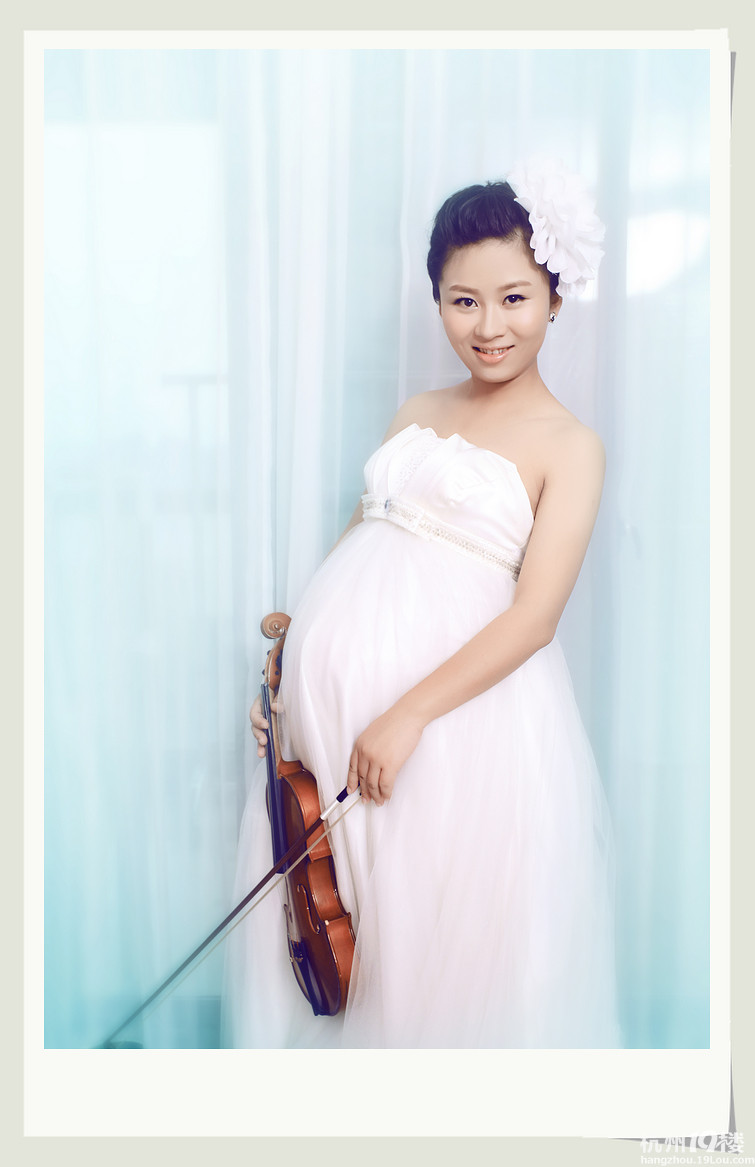 晒晒我的孕妇照