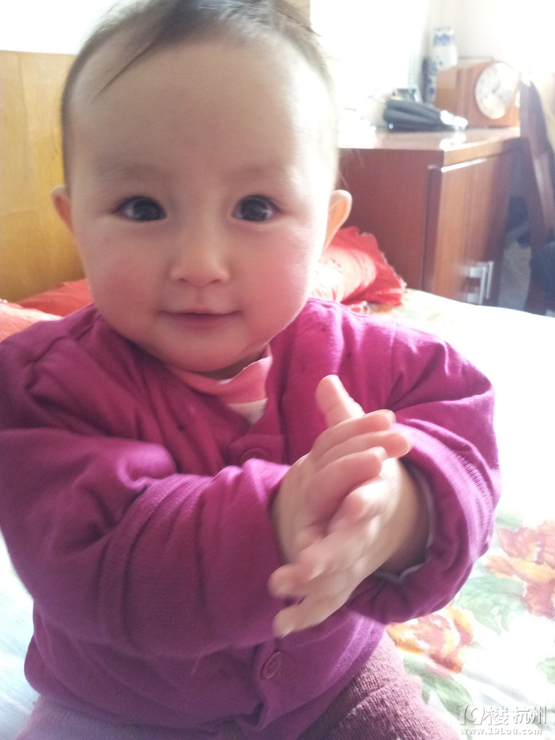 大眼胖姑娘7个月，上照啦